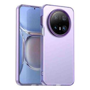 For Huawei Mate 70 Candy PC Hybrid TPU Shockproof Phone Case(Purple)