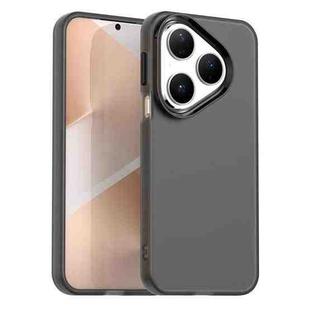 For Huawei Pura 80 Candy PC Hybrid TPU Shockproof Phone Case(Black)