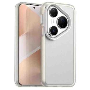 For Huawei Pura 80 Pro Candy PC Hybrid TPU Shockproof Phone Case(White)