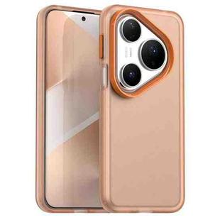 For Huawei Pura 80 Pro Candy PC Hybrid TPU Shockproof Phone Case(Orange)