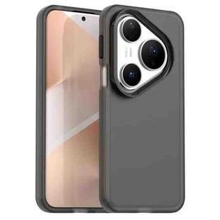 For Huawei Pura 80 Pro Candy PC Hybrid TPU Shockproof Phone Case(Black)
