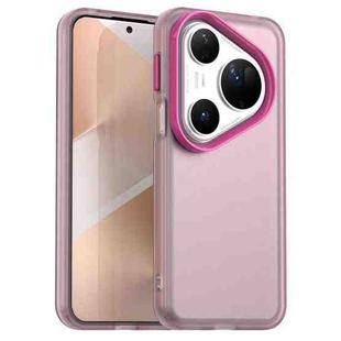 For Huawei Pura 80 Ultra Candy PC Hybrid TPU Shockproof Phone Case(Red)