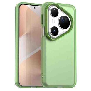 For Huawei Pura 80 Ultra Candy PC Hybrid TPU Shockproof Phone Case(Green)