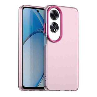 For OPPO A60 Global Candy PC Hybrid TPU Shockproof Phone Case(Red)