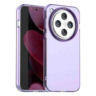 For OPPO Find X8 5G Candy PC Hybrid TPU Shockproof Phone Case(Purple)