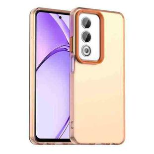 For OPPO A80 5G Candy PC Hybrid TPU Shockproof Phone Case(Orange)