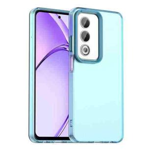 For OPPO A80 5G Candy PC Hybrid TPU Shockproof Phone Case(Blue)