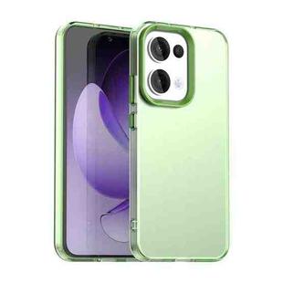 For OPPO Reno13 5G Global Candy PC Hybrid TPU Shockproof Phone Case(Green)