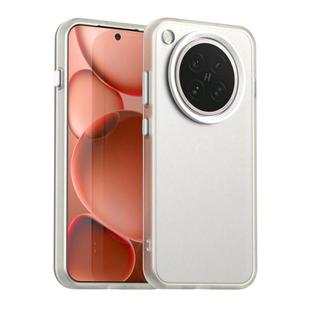 For OPPO Find X8s Candy PC Hybrid TPU Shockproof Phone Case(White)