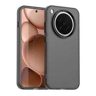 For OPPO Find X8s Candy PC Hybrid TPU Shockproof Phone Case(Black)