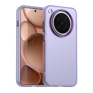 For OPPO Find X8s Candy PC Hybrid TPU Shockproof Phone Case(Purple)