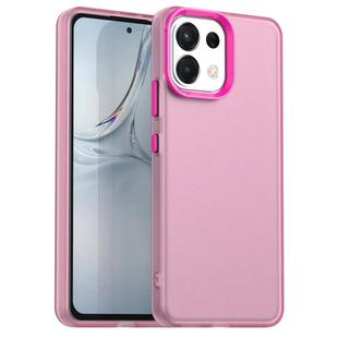 For OPPO K13 5G Candy PC Hybrid TPU Shockproof Phone Case(Red)