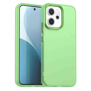 For OPPO Reno14 5G Global Candy PC Hybrid TPU Shockproof Phone Case(Green)