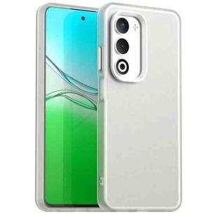 For OPPO A5 5G Global Candy PC Hybrid TPU Shockproof Phone Case(White)