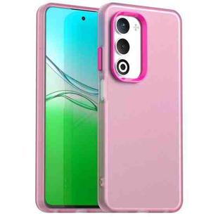 For OPPO A5 5G Global Candy PC Hybrid TPU Shockproof Phone Case(Red)