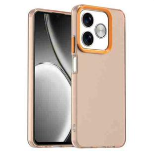 For Realme Narzo N63 Candy PC Hybrid TPU Shockproof Phone Case(Orange)