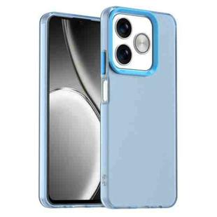 For Realme Note 60 Candy PC Hybrid TPU Shockproof Phone Case(Blue)