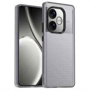 For Realme GT Neo6 Candy PC Hybrid TPU Shockproof Phone Case(Black)