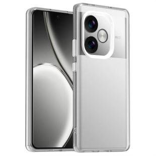For Realme GT Neo6 SE Candy PC Hybrid TPU Shockproof Phone Case(White)