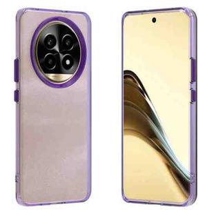 For Realme 13 Pro 5G Candy PC Hybrid TPU Shockproof Phone Case(Purple)