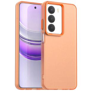 For Realme 14x Candy PC Hybrid TPU Shockproof Phone Case(Orange)