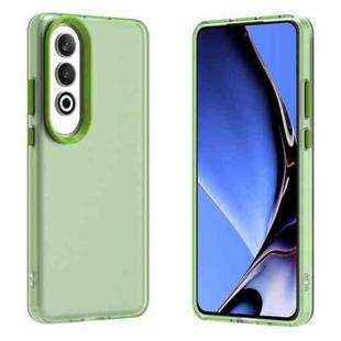 For OnePlus Nord CE4 Candy PC Hybrid TPU Shockproof Phone Case(Green)