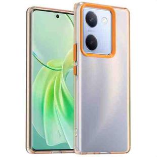 For vivo Y200 Pro Candy PC Hybrid TPU Shockproof Phone Case(Orange)