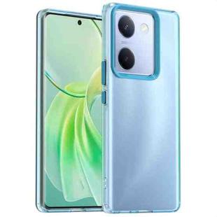 For vivo Y200 Pro Candy PC Hybrid TPU Shockproof Phone Case(Blue)