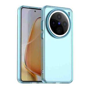 For vivo X200 Pro Candy PC Hybrid TPU Shockproof Phone Case(Blue)