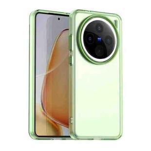 For vivo X200 Pro mini Candy PC Hybrid TPU Shockproof Phone Case(Green)