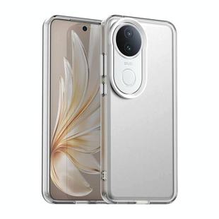 For vivo S20 5G Candy PC Hybrid TPU Shockproof Phone Case(White)