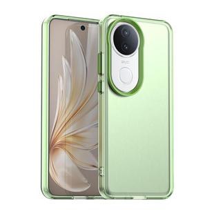 For vivo S20 5G Candy PC Hybrid TPU Shockproof Phone Case(Green)