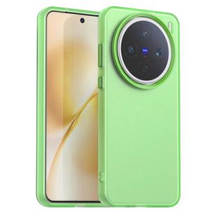 For vivo X200s Candy PC Hybrid TPU Shockproof Phone Case(Green)