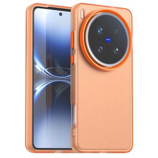 For vivo X200 Ultra Candy PC Hybrid TPU Shockproof Phone Case(Orange)