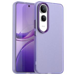 For vivo V50 Lite 5G Candy PC Hybrid TPU Shockproof Phone Case(Purple)