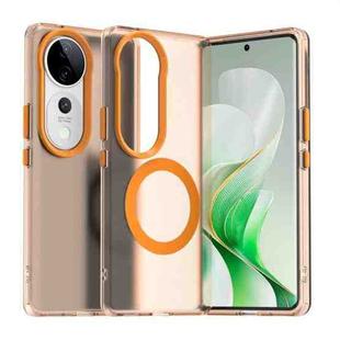 For vivo S19 Pro Candy Magsafe PC Hybrid TPU Phone Case(Orange)