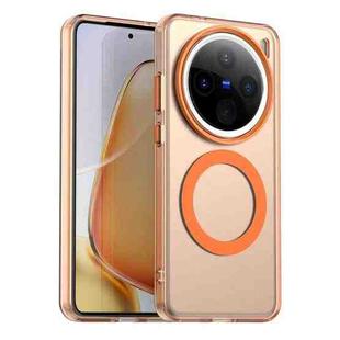 For vivo X200 Candy Magsafe PC Hybrid TPU Phone Case(Orange)
