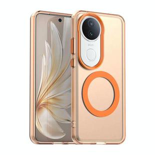 For vivo S20 5G Candy Magsafe PC Hybrid TPU Phone Case(Orange)