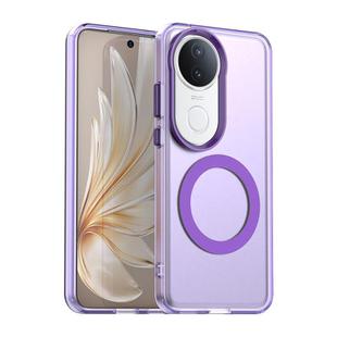 For vivo S20 5G Candy Magsafe PC Hybrid TPU Phone Case(Purple)
