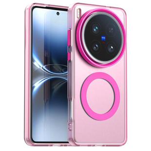 For vivo X200 Ultra Candy Magsafe PC Hybrid TPU Phone Case(Red)