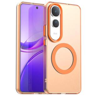 For vivo V50 Lite 5G Candy Magsafe PC Hybrid TPU Phone Case(Orange)