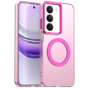 For Realme14x Candy Magsafe PC Hybrid TPU Phone Case(Red)
