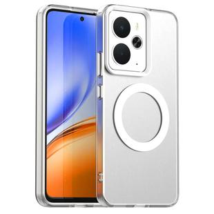 For Realme 14 5G Candy Magsafe PC Hybrid TPU Phone Case(White)