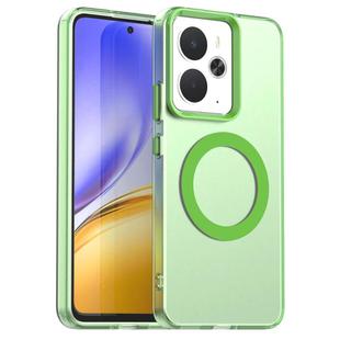 For Realme 14 5G Candy Magsafe PC Hybrid TPU Phone Case(Green)