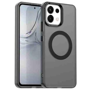 For OPPO K13 5G Candy Magsafe PC Hybrid TPU Phone Case(Black)