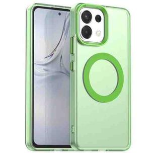 For OPPO K13 5G Candy Magsafe PC Hybrid TPU Phone Case(Green)