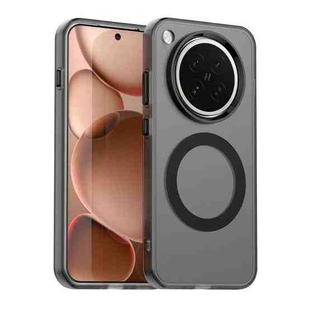 For OPPO Find X8s Candy Magsafe PC Hybrid TPU Phone Case(Black)