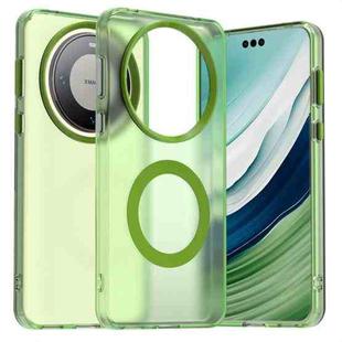 For Huawei Mate 60 Pro+ Candy Magsafe PC Hybrid TPU Phone Case(Green)