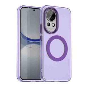 For Huawei nova 12 Candy Magsafe PC Hybrid TPU Phone Case(Purple)