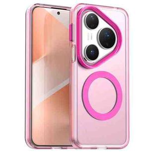 For Huawei Pura 80 Pro Candy Magsafe PC Hybrid TPU Phone Case(Red)